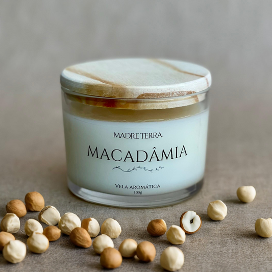 Vela Aromática Macadâmia